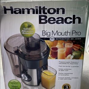 Hamilton beach juicer